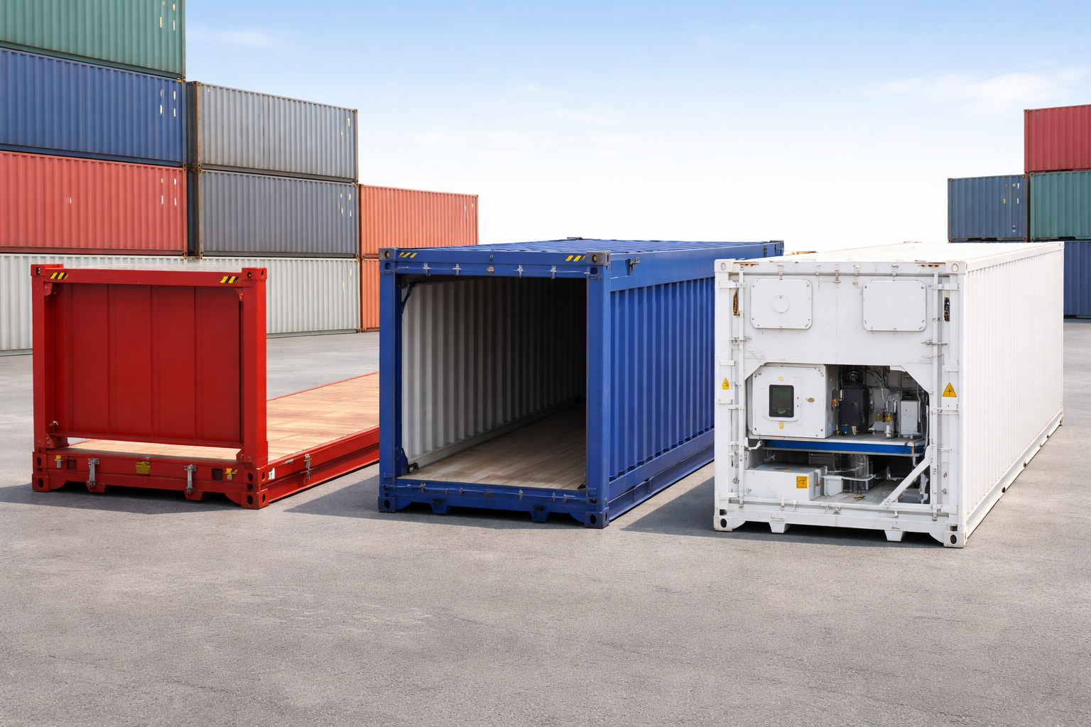 Refer Rack Reefer, Open Top ve Flat Rack Konteynerlerde Dikkat Edilmesi Gerekenler ...